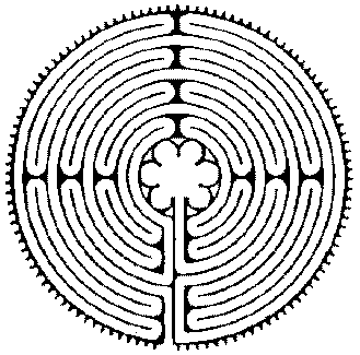 Labyrinth as a design of the Pattern of Amber